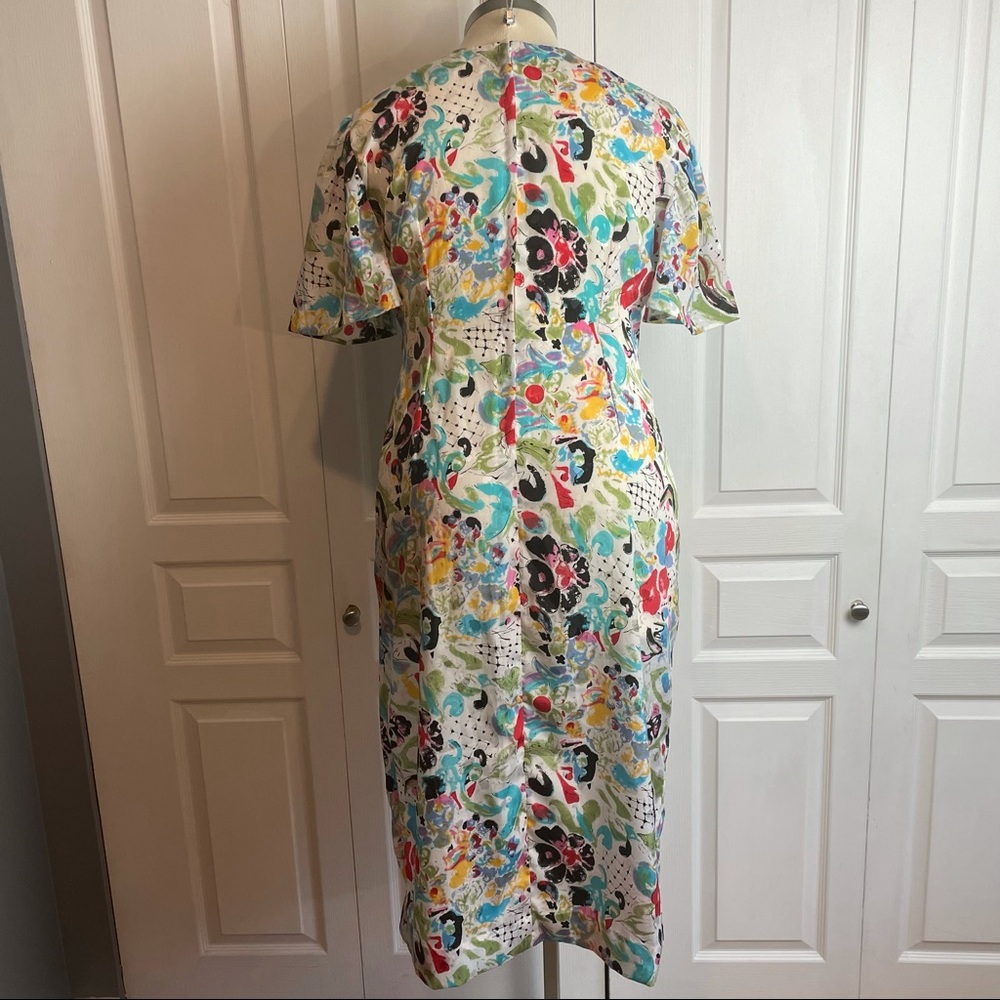 Retro Abstract Dress - Picture 5 of 10